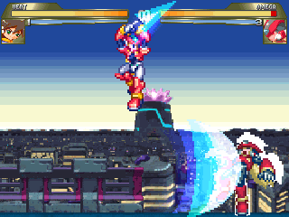 red megaman x mugen